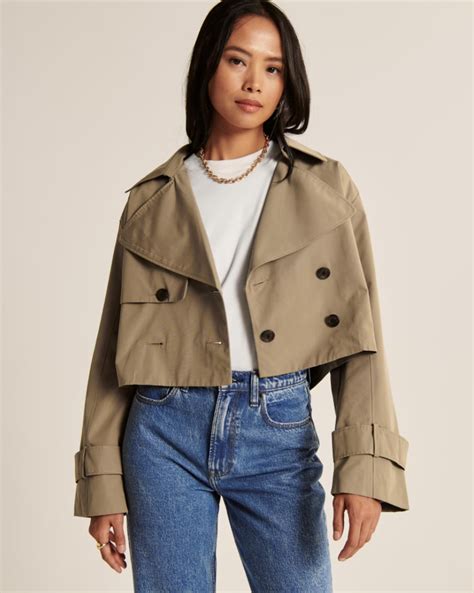 abercrombie trench coat